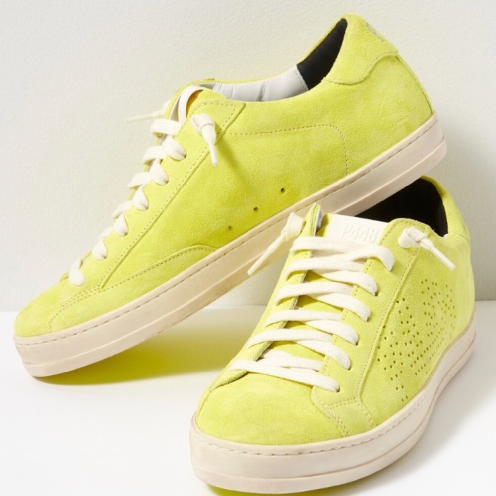 P448 John Platform Sneaker in Sunshine - Picture 4 of 13